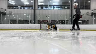 Bedford Goaltending Development Program Drill of the week #1 : Skill development, stick control Lvl2