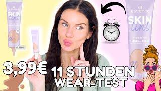 3,99 € ESSENCE SKIN TINT I ALLE RASTEN AUS | IST ES WIRKLICH SO GUT?! 🫢 11h Wear-Test Mischhaut