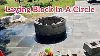 How To Lay Block In A Circle