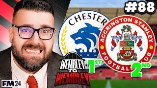 EARLY PROMOTION PLAY-OFFS | Part 88 | Wembley FM24 | Football Manager 2024