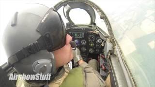 RideAlong! Jeff Kaney Mig-17 Cockpit Cam - Rockford AirFest 2014