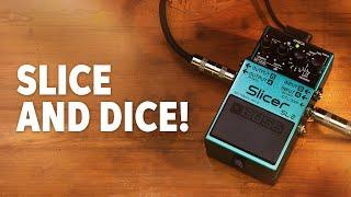 BOSS SL-2 Slicer Audio Pattern Processor Pedal Demo