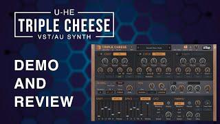 U-he Triple Cheese VST/AU Synth - BEST FREE AUDIO PLUGINS - Demo and Review