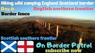 England Scotland Anglo-Scottish border patrol Byrness to Clennell Street