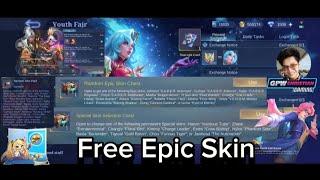 How to Get Free Epic Skin and Starlight Card in Mobile Legends Bang Bang