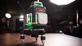 CIGMAN CM701 Laser Level Self Leveling 3x360° 3D Green Cross Line