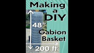 Making a DIY Gabion Basket - Materials Choice 