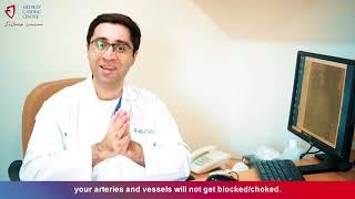 Dr Mujtaba Ahmed (Consultant Interventional Cardiologist) infographic video