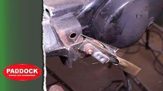 Part 2 Welding on a Defender front axle bracket - 110 Project