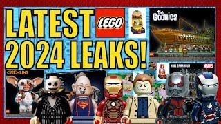 INSANE NEW LEGO LEAKS! Goonies, Gremlins, Marvel, Disney, Wicked + MORE!