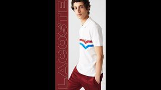 Men’s Lacoste Made In France Regular Fit Organic Cotton Polo Shirt | UK PRODUCTS