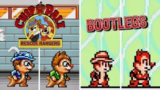 Chip 'n Dale Rescue Rangers Bootleg Ports||Sega Genesis||NES