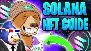 How To Buy and Sell SOLANA NFTS  For Beginners!