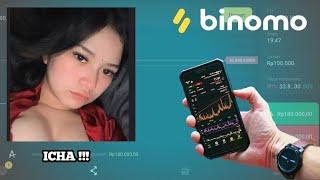 ICHA BINOMO OPTIONS TREDING FOREX PROFIT CUMA 2 JUTA CRYPTO IDX