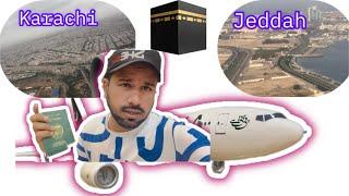 Karachi To Jeddah Tak Safar Jeddah Airport & Karachi Airport #umrah