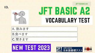 JFT BASIC A2 SAMPLE TEST VOCABULARY