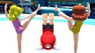 Mario & Sonic at the Olympic Games Tokyo 2020 - All Character Balance Moves (Gymnastics)