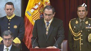 El presidente de la República de Perú visita el Congreso de los Diputados