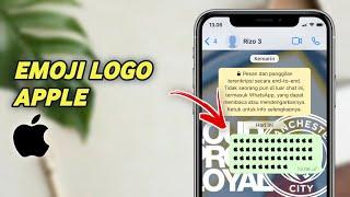 Cara Membuat Emoji Logo Apple Di iPhone | iOS 15