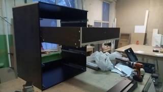 Обзор направляющих БЛЮМ, скрытого монтажа,полного выдвижения с доводчиком!
