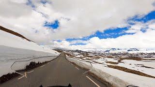 Sognefjell in 4K und voller Länge! 110km von Gaupne nach Lom Skandinavien 2022, Folge 06: Sognefjell