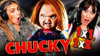 CHUCKY Season 1, Episodes 1 & 2 REACTION!! Chucky TV Series | Premiere | Review