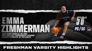 2026 Emma Zimmerman | 5'6" - PG/SG | Freshman Varsity Highlights