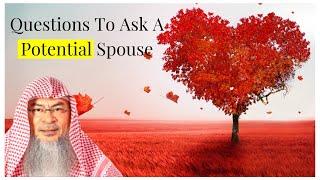 Questions to Ask Your Potential Spouse During The Marriage Interview | Sheikh Assim Al Hakeem - JAL