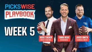 NFL Week 5 Expert Picks & Predictions - Give Me the Points! | Pickswise Playbook