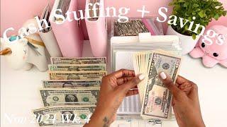 $632 | Cash Envelope Stuffing | Nov 2024 | Single Mom