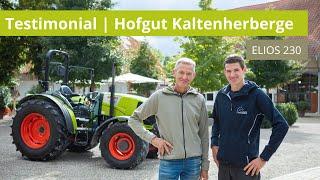 CLAAS Traktoren | ELIOS 230 | Testimonial | Hofgut Kaltenherberge