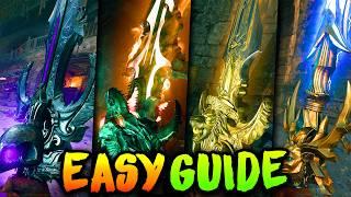 ALL ELEMENTAL SWORDS GUIDE! Citadelle Des Morts: Dark Raven, Fire Dragon, Light Lion, Electric Stag