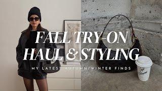 NEW IN AUTUMN TRY-ON HAUL & STYLING | GOELIA, Sézane, Arket & Weekday Fall arrivals