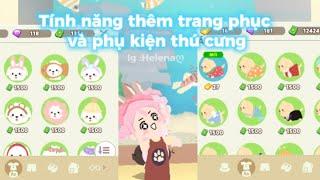 [Mới!] Tính năng thêm trang phục và phụ kiện thú cưng trong Play Together | Helena Cuti