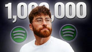 He Gets 1,000,000 Spotify Streams Every Day!