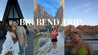 a weekend in west texas + big bend: travel vlog