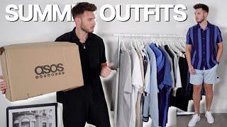 HUGE ASOS Holiday Clothing Haul | Men's Summer Outfit Ideas 2023