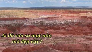 Painted Desert National Park- Arizona / Sa mạc đẹp như tranh ở công viên quốc gia Arizona.