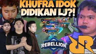 IDOKK KHUFRA MIRIP LJ COK ?! GA NGOTAK !! RRQ VS REBELLION MATCH 2 - MPL S14