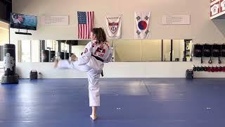 Ms.Kyrene Cox - Second Degree Black Belt Traditional Form ￼