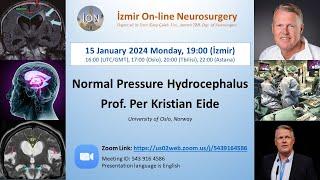 İON 413. Lecture, Eide: Normal Pressure Hydrocephalus 15.01.2024