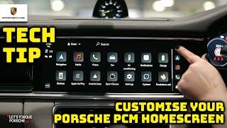 How To - Customise Porsche PCM Home Screen | Tech Tips