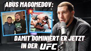 Abus Magomedov  über UFC Kämpfe, seine harte Kindheit, Khabib & Sean Strickland