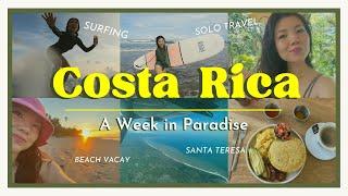 Solo Travel in Costa Rica! Surf Camp @ Santa Teresa. Snorkeling, Surfing and Beach Sunsets.