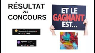 RESULTAT DES CONCOURS