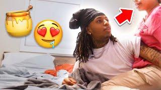 HONEY PACK REVENGE PRANK ON BROOKLYNN * I lead her on then played the game*