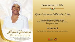 Celebrating the life of Leonie Veronica Malcolm-Chin