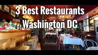 Best Restaurants in Washington DC