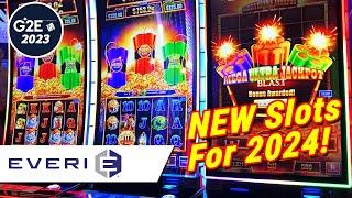 NEW Everi Slot Machines For 2024 at the Global Gaming Expo (G2E) 2023 at Venetian in Las Vegas!