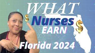 INSANE: Florida RN Salaries 2024: Are You Earning What You Deserve  #FloridaRNSalaries